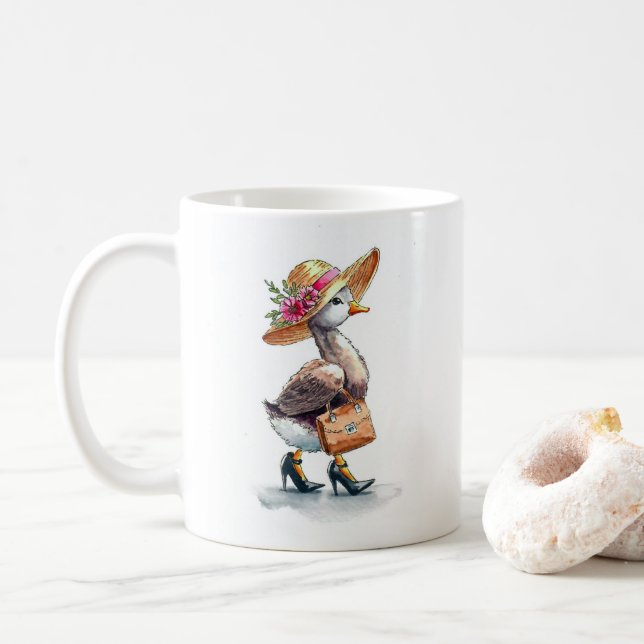 Glorious Goose Coffee Mug (With Donut)