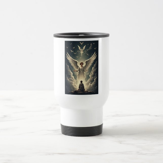 Glorious Heavenly Angels Travel Mug (Center)