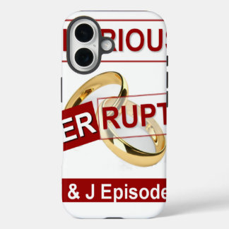 Glorious Interruption: A Golden Beginning iPhone 16 Case