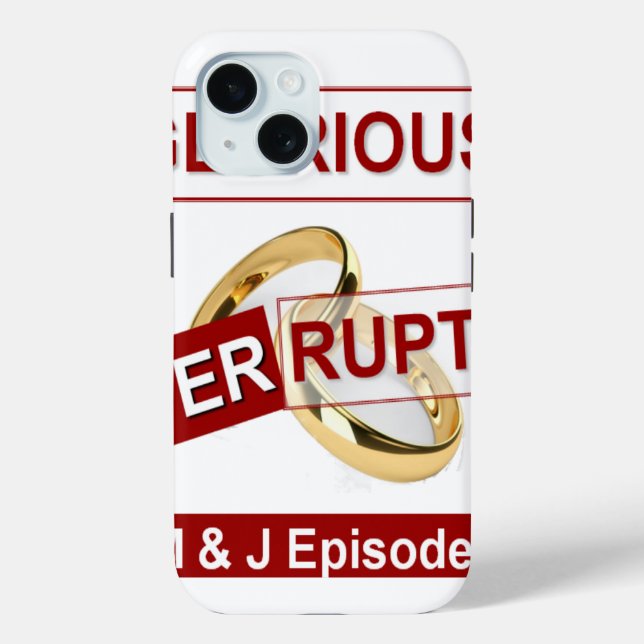 Glorious Interruption: A Golden Beginning Case-Mate iPhone Case (Back)