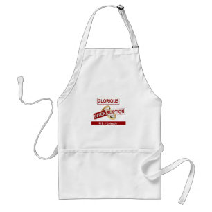 Glorious Interruption: A Golden Beginning Standard Apron