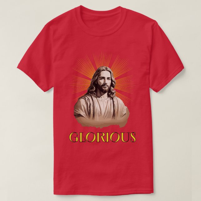 Glorious Jesus T-Shirt (Design Front)