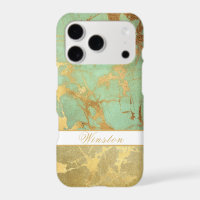 GLORIOUS MARBLE LOOK, EDITABLE MONOGRAM