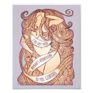 Glorious Medium Print in Lilac