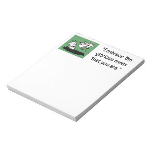 'Glorious Mess' Notepad