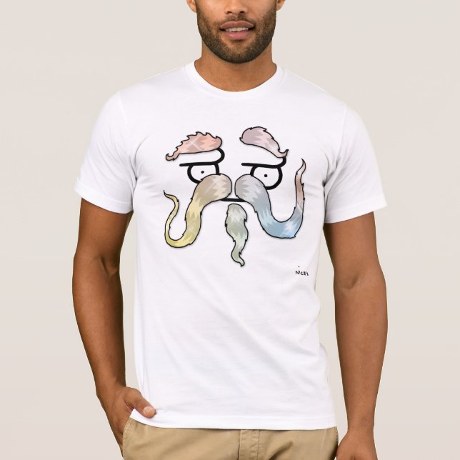 GLORIOUS moustache T-Shirt (Front)