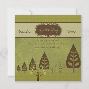Glorious Nature Wedding Invitation