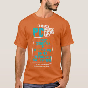 Glorious PC Gaming Attributes Cool Gaming Christma T-Shirt