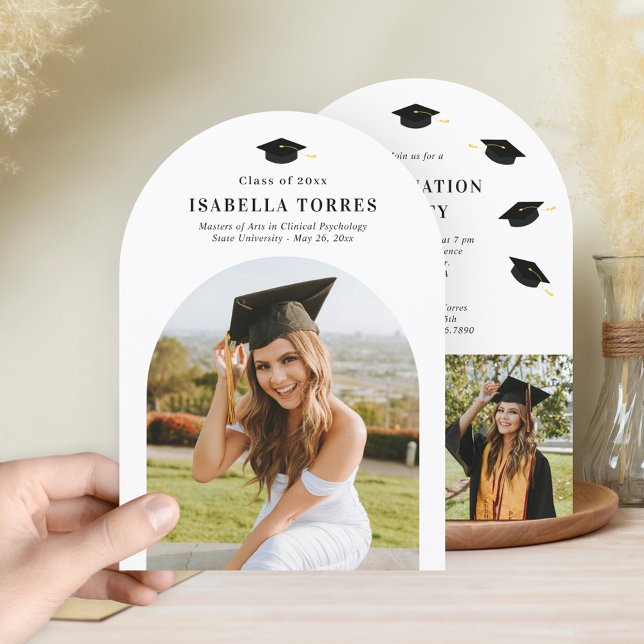 Glorious Peak Graduation Party Invitation (Creator Uploaded)
