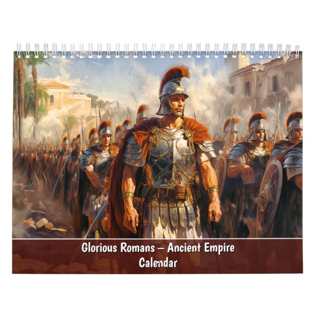 Glorious Romans – Ancient Empire Calendar (Cover)