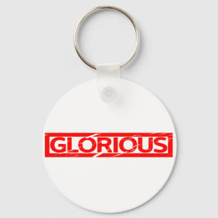 Glorious Stamp Key Ring