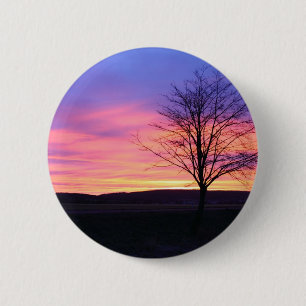 Glorious Sunrise 6 Cm Round Badge