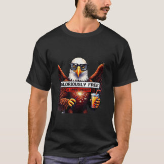 Gloriously Free and Unbothered 4th of July T-Shirt