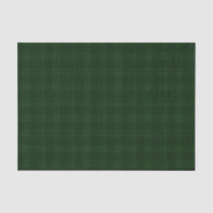 Glory Christmas Green Tartan Tissue Paper