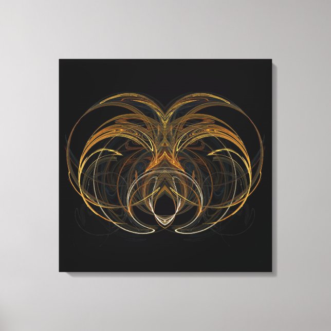 Glory Fractal Fine Art  on Canvas Print (Front)