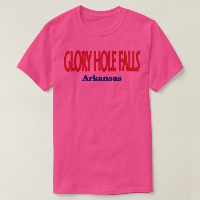 Glory Hole Falls Arkansas TShirt (Design Front)