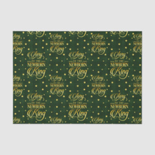 Glory Newborn King Stars Tartan Tissue Paper