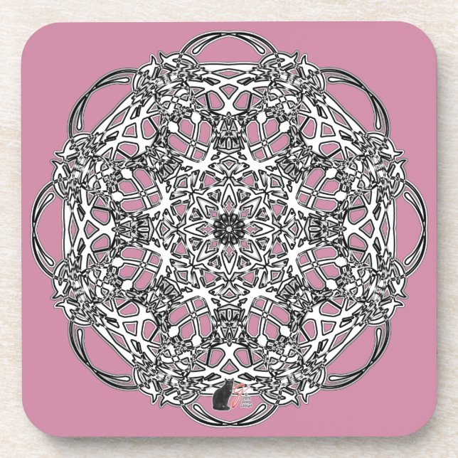 Glory Octa Glyph Dawn Coaster (Front)
