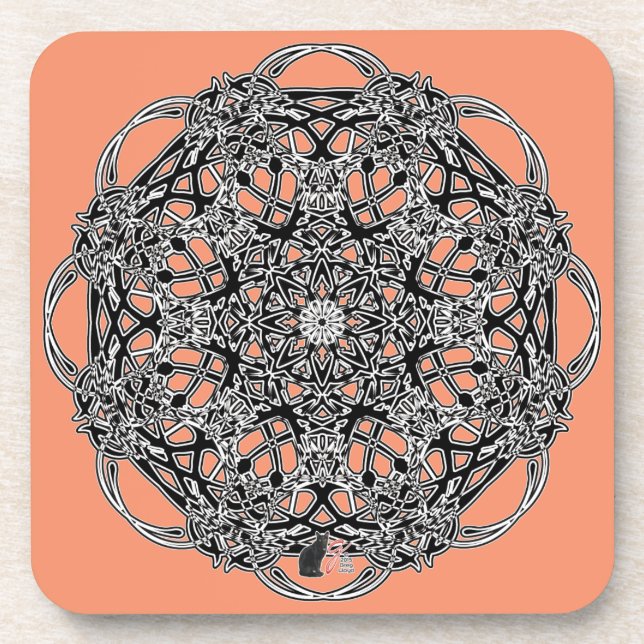Glory Octa Glyph Dusk Coaster (Front)