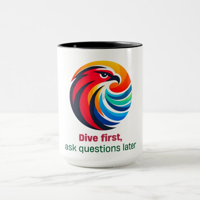 Glory of Falcon Mug (Center)