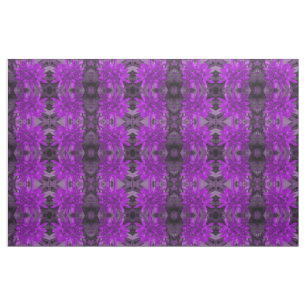 Glory of the Snow Purple Floral Patterned Fabric