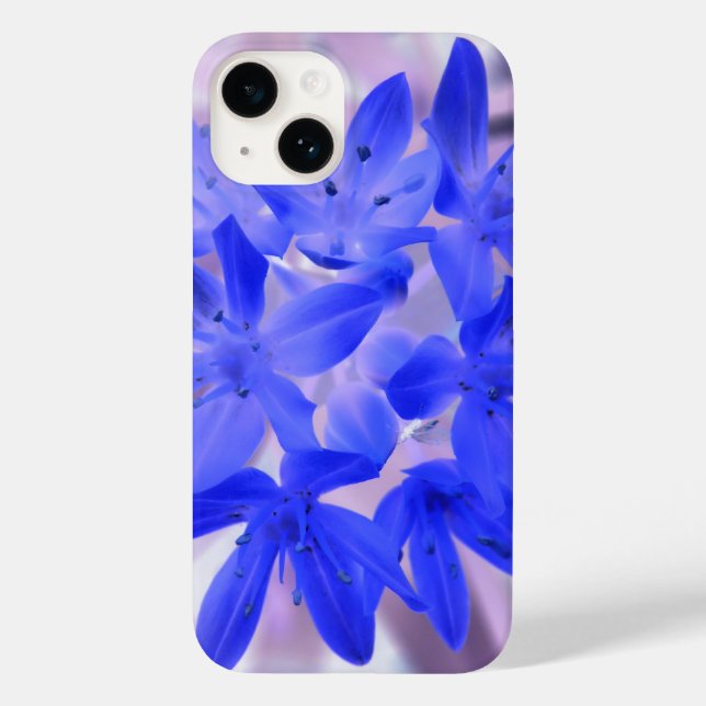 Glory of the Snow Shocking Blue Case-Mate iPhone Case (Back)