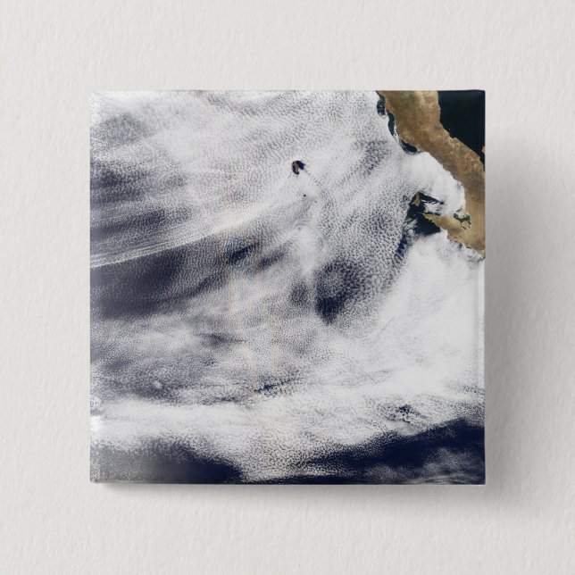 Glory over the Pacific Ocean 15 Cm Square Badge (Front)