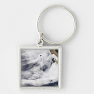Glory over the Pacific Ocean Key Ring