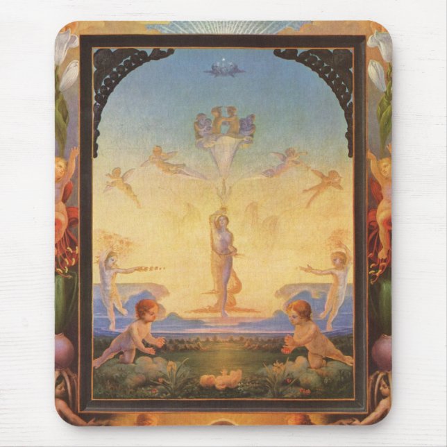 GLORY TO BABY JESUS MOUSE MAT (Front)