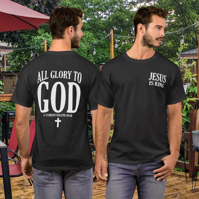 Glory to God Christian T-Shirt