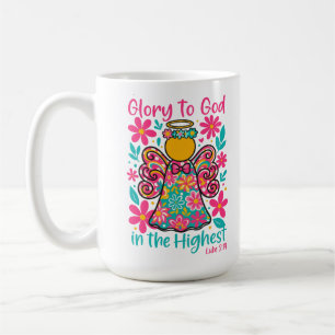 Glory to God in Highest Christmas Christian Coffee Mug