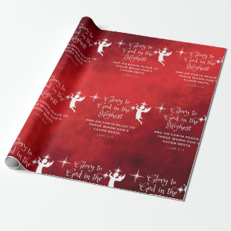 Glory to God in the HIghest! Christmas   Wrapping Paper