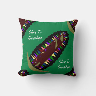 Glory To Guadalupe Cushion