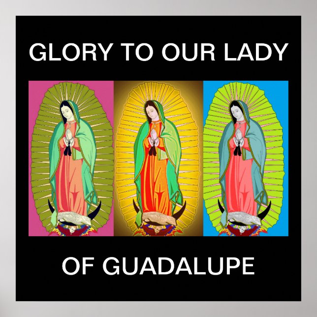GLORY TO GUADALUPE POSTER (Front)