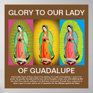 GLORY TO GUADALUPE POSTER
