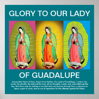 GLORY TO GUADALUPE POSTER