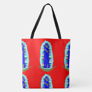 glory to guadalupe tote bag