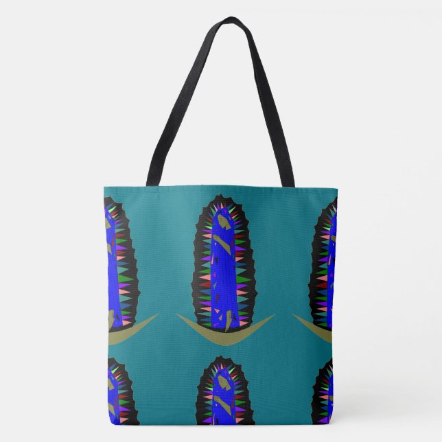 glory to guadalupe tote bag (Front)