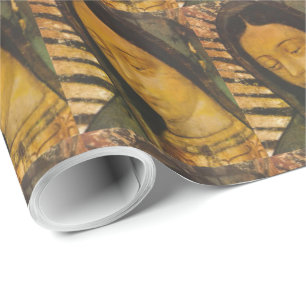 glory to guadalupe wrapping paper