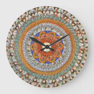 glory to hildegard of bingen large clock