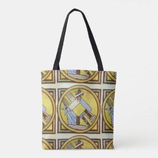 glory to hildegard of bingen tote bag