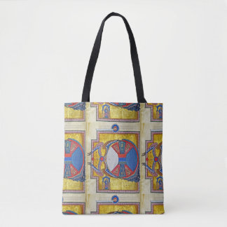 glory to hildegard of bingen tote bag
