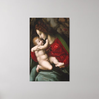 Glory To Jesus And Mary 30 x 48 Canvas Print