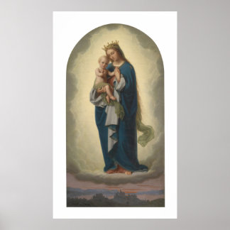 Glory To Jesus And Mary (30 x 50 Extra Large) Poster