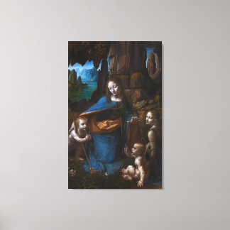 Glory To Jesus And Mary Canvas Print
