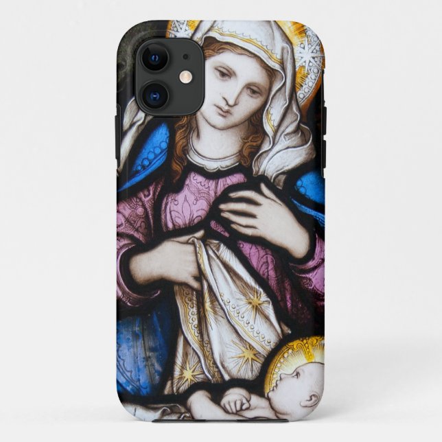 GLORY TO JESUS AND MARY Case-Mate iPhone CASE (Back)