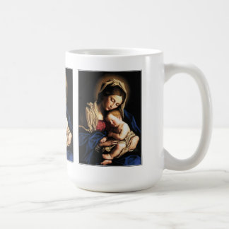 GLORY TO JESUS AND MARY COFFEE MUG