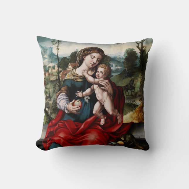 Glory To Jesus And Mary Cushion (Front)