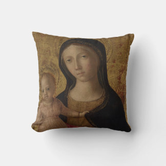 Glory to Jesus And Mary Cushion