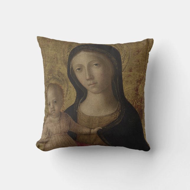 Glory to Jesus And Mary Cushion (Front)